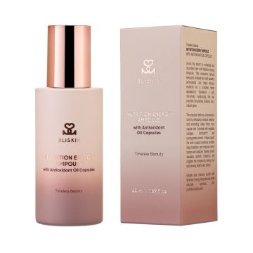 Питательная ампула с антиоксидантными масляными капсулами BLISKIN Nutrition Energy Ampoule with Antioxidant Oil Capsules Питательная ампула с антиоксидантными масляными капсулами BLISKIN Nutrition Energy Ampoule with Antioxidant Oil Capsules