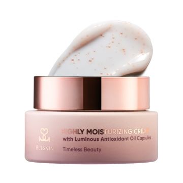 Интенсивно увлажняющий крем с сияющими антиоксидантными капсулами BLISKIN Highly Moisturizing Cream with Luminous Antioxidant Oil Capsules
