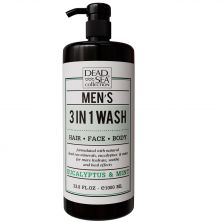 Мужской гель для умывания лица, волос и тела 3 в 1 с ароматом Эвкалипта и Мяты DSC Eucalyptus Mint Мужской гель для умывания лица, волос и тела 3 в 1 с ароматом Эвкалипта и Мяты DSC Eucalyptus Mint