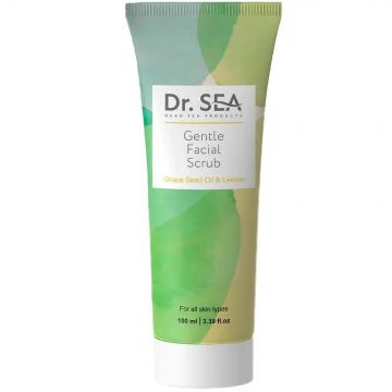Нежный скраб для лица Масло Виноградных Косточек и Лимон Dr.Sea Gentle Facial Scrub - Grape Seed Oil & Lemon Нежный скраб для лица Масло Виноградных Косточек и Лимон Dr.Sea Gentle Facial Scrub - Grape Seed Oil & Lemon