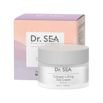 Дневной коллагеновый лифтинг-крем Dr.Sea Collagen Lifting Day Cream Spf15 Дневной коллагеновый лифтинг-крем Dr.Sea Collagen Lifting Day Cream Spf15