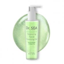 Очищающий гель для лица Balancing с биосахаридами и зелёным чаем Dr.Sea Balancing Facial Cleansing Gel - Biosaccharides & Green Tea Очищающий гель для лица Balancing с биосахаридами и зелёным чаем Dr.Sea Balancing Facial Cleansing Gel - Biosaccharides & Green Tea