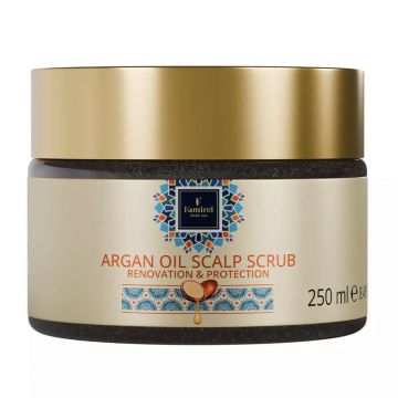Скраб для шкіри голови з аргановою олією Famirel Argan Scalp Scrub Renovation & Protection