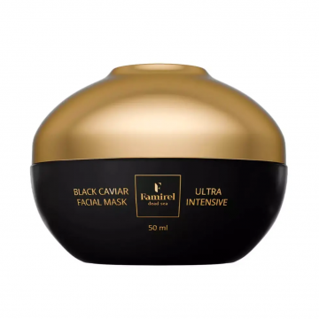 Ультра интенсивная маска для лица с экстрактом черной икры Famirel Black Caviar Facial Mask