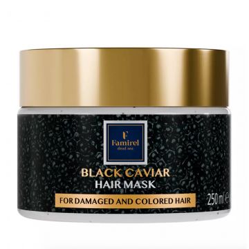 Маска для волосся з чорною ікрою Famirel Black Caviar Hair Mask