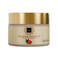 Маска для волос с касторовым маслом для активного роста и восстановление Famirel Hair Mask Castor Oil