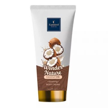 Крем для тела с кокосовым молоком Успокаивающий Famirel Wonder Nature Coconut Milk Body Cream Крем для тела с кокосовым молоком Успокаивающий Famirel Wonder Nature Coconut Milk Body Cream