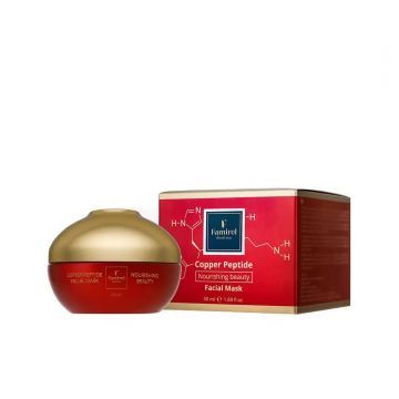 Питательная маска для лица с пептидами Famirel Copper Peptide Facial Mask Питательная маска для лица с пептидами Famirel Copper Peptide Facial Mask