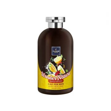 Гель-шампунь для мужчин 3 в 1 Пряный Лимон Famirel Wonder Nature Spicy Lemon Гель-шампунь для мужчин 3 в 1 Пряный Лимон Famirel Wonder Nature Spicy Lemon