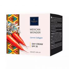 Дневной защитный крем Mexican Wonder с морковным коллагеном Famirel Wonder World Mexican Day Face Cream SPF 35