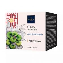 Ночной успокаивающий крем Chinese Wonder с зеленым чаем и центеллой Famirel Chinese Wonder Night Cream Green Tea and Centella