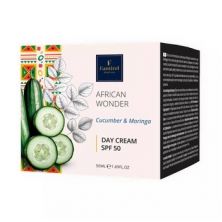 Дневной защитный крем для лица с огурцом и морингой Famirel African Wonder Cucumber & Moringa SPF 50