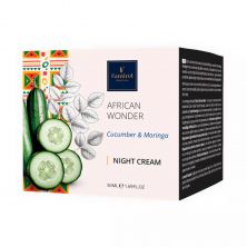 Ночной питательный крем African Wonder с огурцом и морингой Famirel African Wonder Night Cream Cucumber and Moringa Ночной питательный крем African Wonder с огурцом и морингой Famirel African Wonder Night Cream Cucumber and Moringa