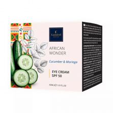 Крем защитный для глаз African Wonder с огурцом и морингой Famirel Wonder World Cucumber And Moringa Eye Cream SPF 50