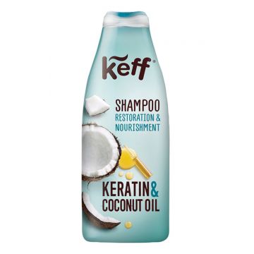 Шампунь для волос с кератином и кокосовым маслом Keff Keratin & Coconut Oil Shampoo