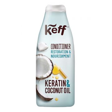 Кондиционер для волос с кератином и кокосовым маслом Keff Keratin & Coconut Oil Conditioner