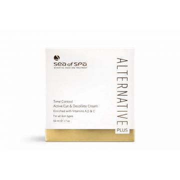 Крем для кожи вокруг глаз и области декольте Alternative Plus Sea Of Spa Time Control Active Eye & Decollete Cream
